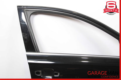 12-18 Audi A6 Front Right Passenger Side Exterior Door Shell Frame Panel Black