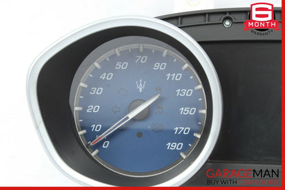 14-17 Maserati Ghibli S Speedometer Odometer Instrument Cluster Gauge OEM