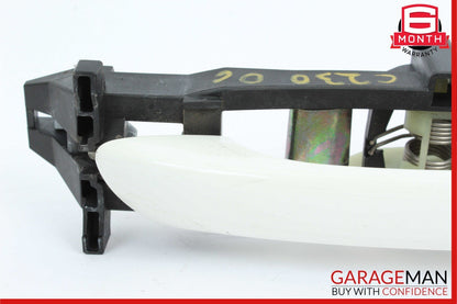 05-07 Mercedes W203 C230 C280 Rear Right Exterior Door Handle White