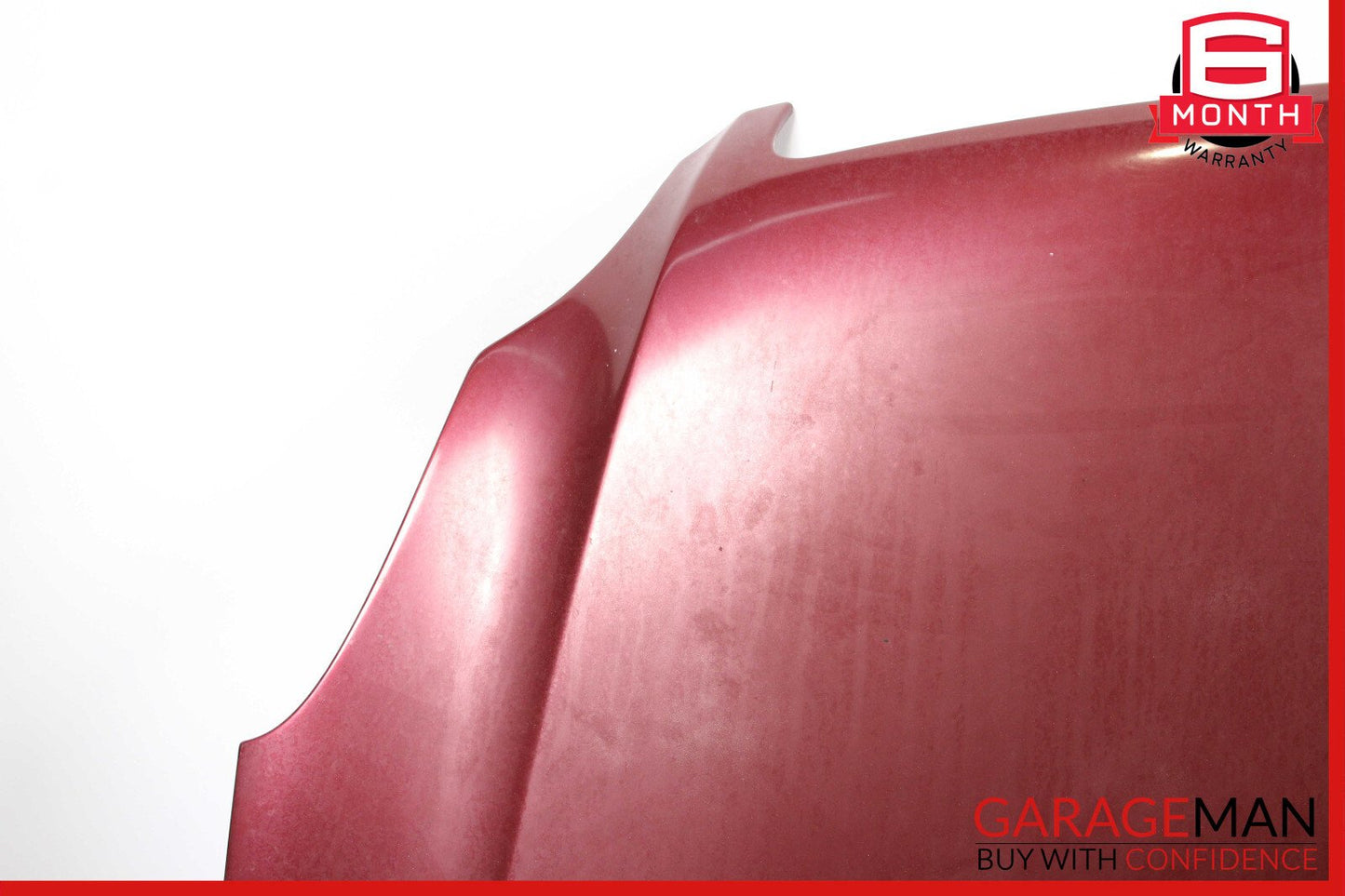 06-11 Mercedes W219 CLS500 Front Hood Bonnet Cover Panel Assembly Red OEM