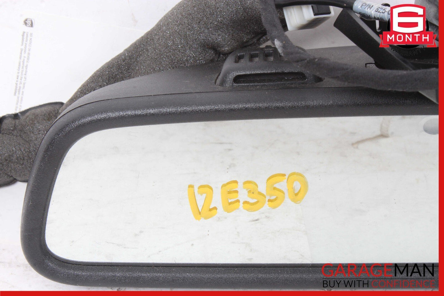 10-16 Mercedes W212 E350 E550 C63 AMG Front Interior Top Rear View Mirror OEM