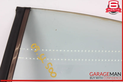 03-12 Mercedes R230 SL500 SL55 AMG Rear Left Side Quarter Window Glass OEM