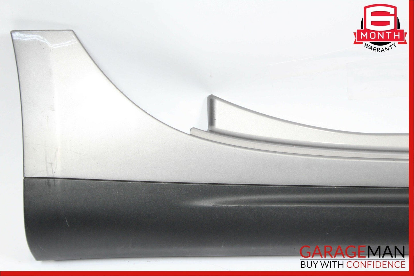 14-17 Maserati Ghibli Right Side Rocker Skirt Molding Trim Panel Silver