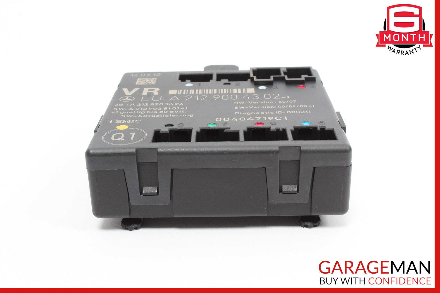 08-18 Mercedes W204 C350 E350 Front Right Side Door Control Module Unit OEM