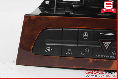03-09 Mercedes W211 E500 CLS500 Hazard Switch Control Panel 2116800552 OEM