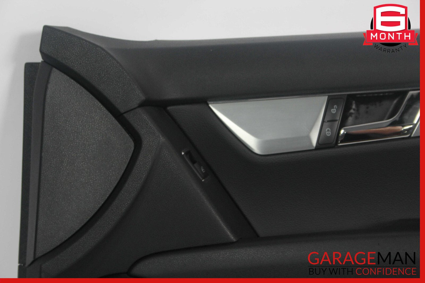 08-14 Mercedes W204 C250 C300 Sedan Front Right Side Interior Door Panel Black