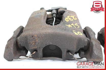 97-04 Mercedes R170 SLK230 Front Right & Left Brake Caliper Calipers Set OEM