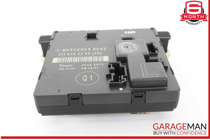 07-09 Mercedes W211 E350 E550 Rear Left Side Door Control Module 2118703385 OEM