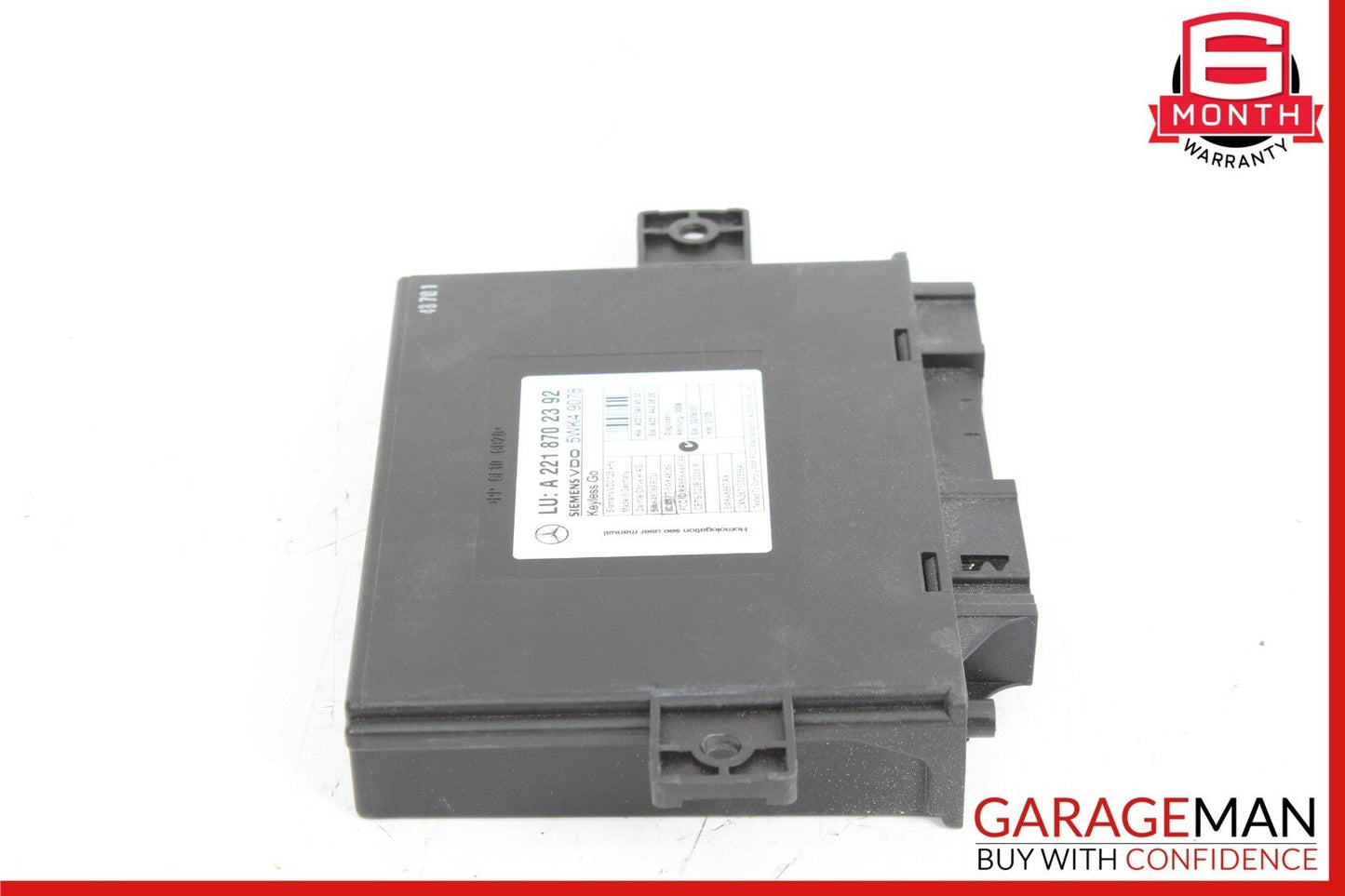 07-10 Mercedes W216 CL550 CL600 S550 S63 AMG Keyless Go Control Module Unit OEM