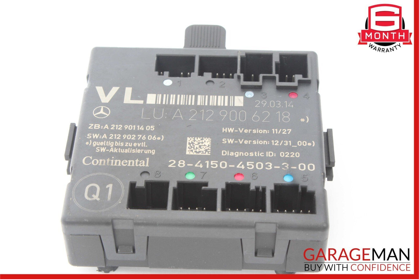 08-14 Mercedes W204 C300 C250 C350 Front Left Side Door Control Module Unit OEM