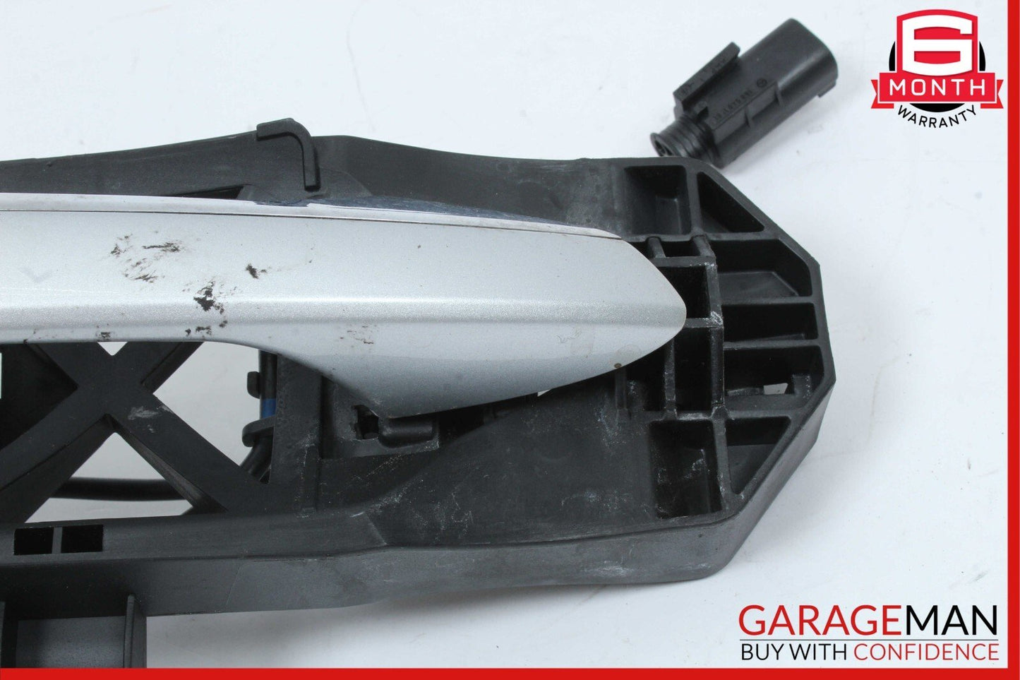 07-14 Mercedes W216 CL550 Front Right Exterior Door Handle Keyless Go Silver