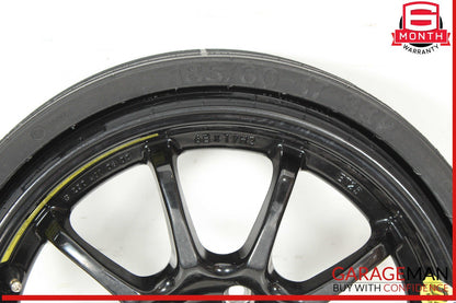03-12 Mercedes R230 SL500 SL550 Emergency Spare Tire Wheel Donut Rim 17" 17 OEM