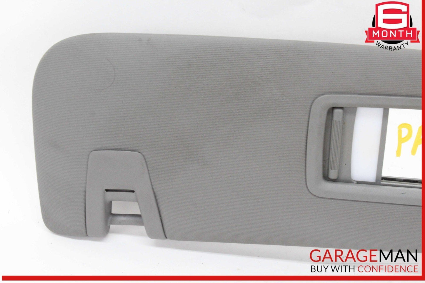 10-16 Porsche Panamera 970 E-Hybrid Front Left Driver Side Sun Visor Gray OEM