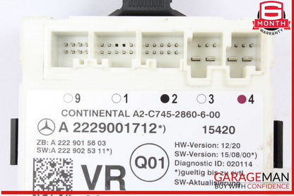15-20 Mercedes W205 C300 C350e Front Right Side Door Control Module OEM