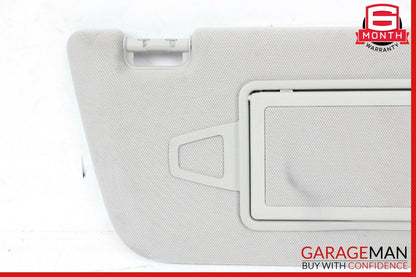 07-13 Mercedes W221 S400 Front Right Side Sun Visor Sunvisor Shade Suede Brown
