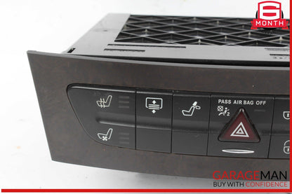 03-09 Mercedes W219 CLS500 E500 Hazard Switch Control Panel 2116800552 OEM