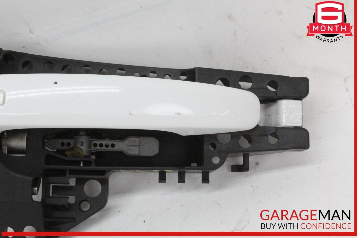 09-16 Audi A4 A5 Right Passenger Side Exterior Door Handle White 8T0837886A OEM
