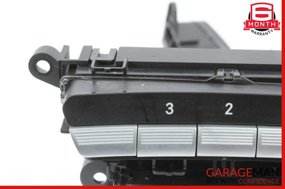 07-13 Mercedes W221 S63 CL550 Front Right Seat Adjust Controller Switch Set OEM