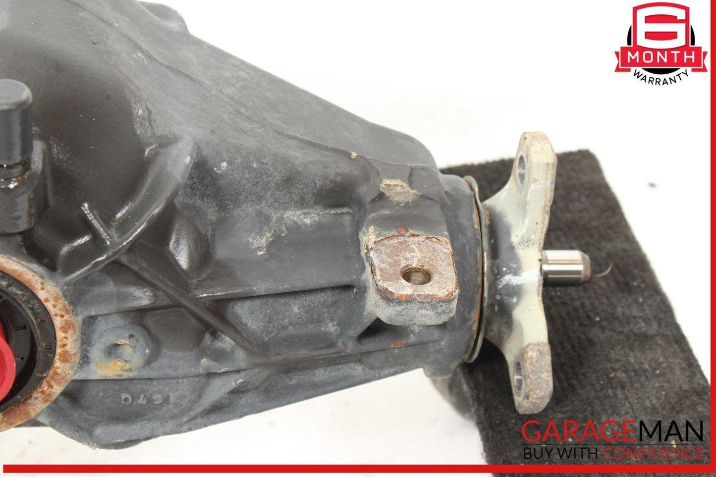 08-11 Mercedes W212 E350 C350 4Matic Rear Differential Diff Axle Carrier 3.07