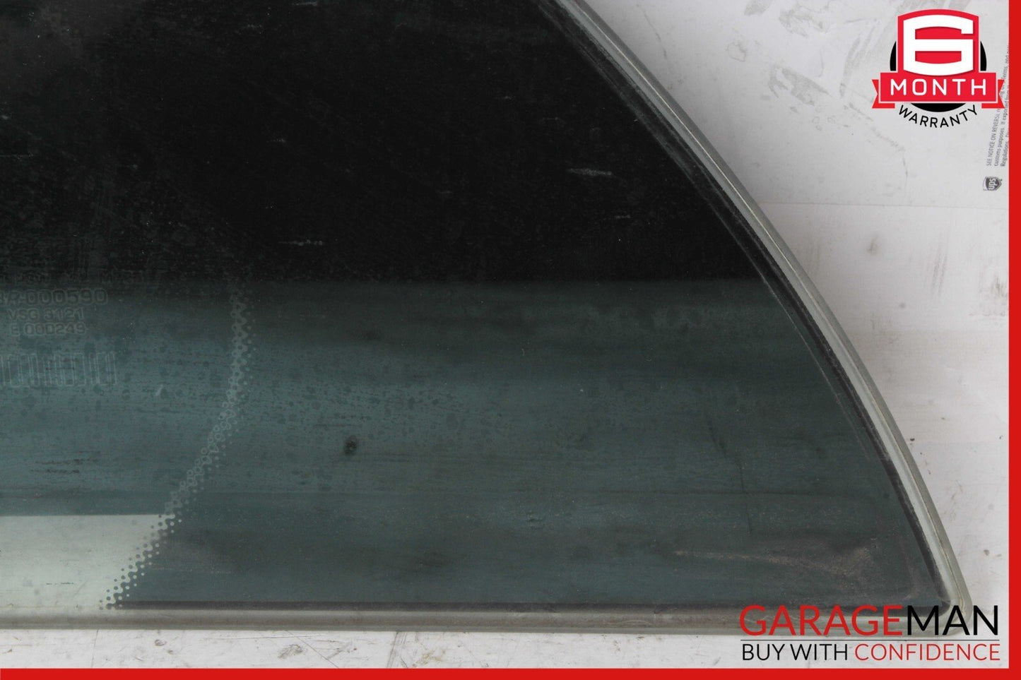 07-13 Mercedes W221 S550 S500 Rear Left Side Door Window Quarter Glass OEM
