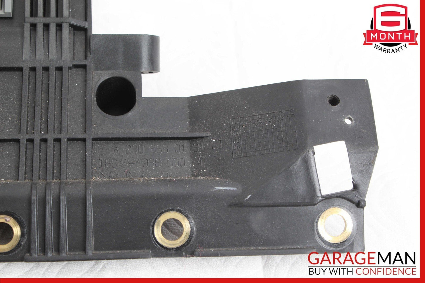 03-08 Mercedes R230 SL55 AMG Rear Left Seat Belt Retractor Luggage Speaker Assy