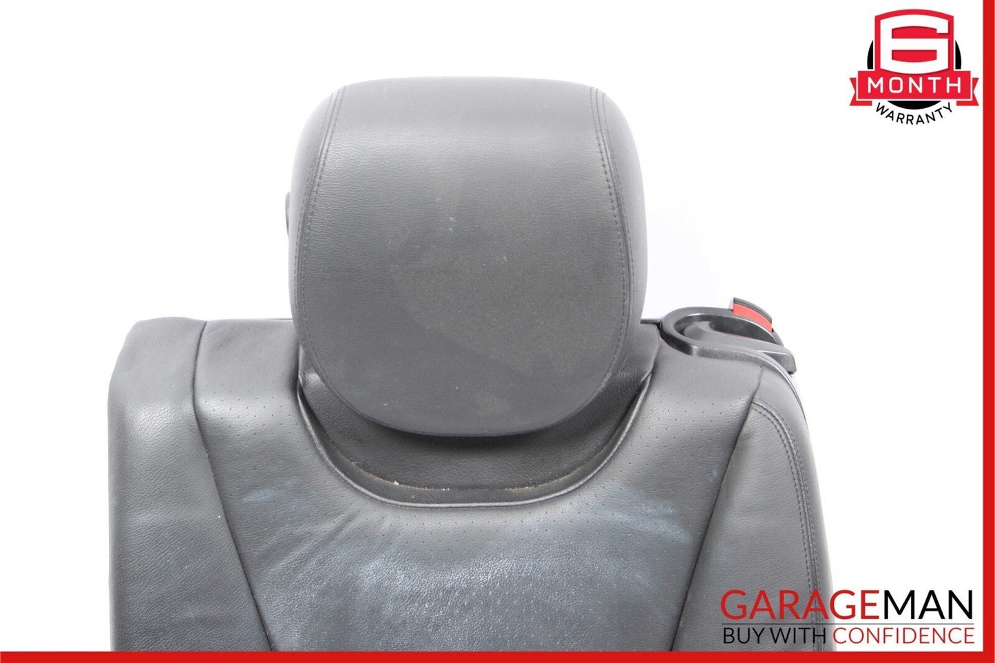 03-10 Porsche Cayenne 955 957 Rear Left Side Top Upper Seat Cushion Cover Black