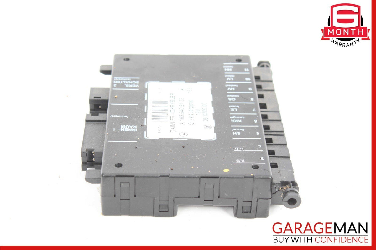 98-05 Mercedes W163 ML320 ML500 ML55 AMG Front Left / Right Seat Control Module