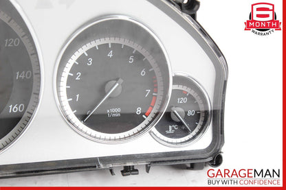 10-13 Mercedes W212 E350 E550 E500 Instrument Cluster Speedometer Odometer OEM
