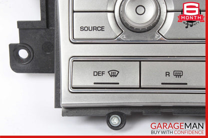 09-12 Jaguar XF AM FM Radio & Seat Heater Control Switch Panel OEM