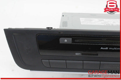 12-15 Audi A6 Front Dash Dashboard Audio Radio Multimedia CD Player 4G0035187F