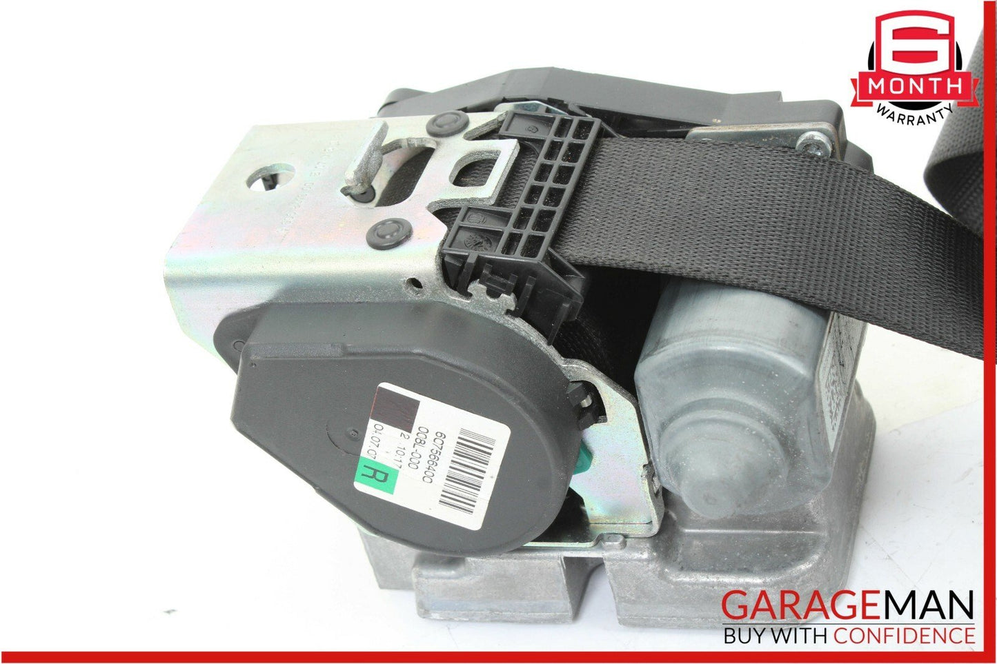 07-09 Mercedes W211 E63 Front Right Seat Belt Seatbelt Retractor Black OEM