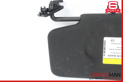 08-14 Mercedes W204 C300 C350 Front Right Side Sunvisor Sun Visor Black