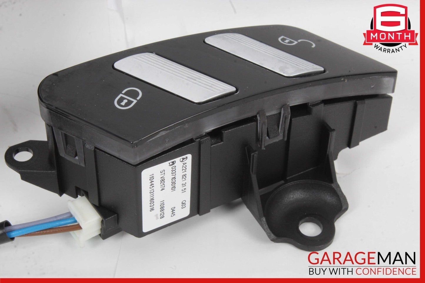 07-14 Mercedes W221 S400 S63 Front Right Side Seat Control Switch 2218709358 OEM