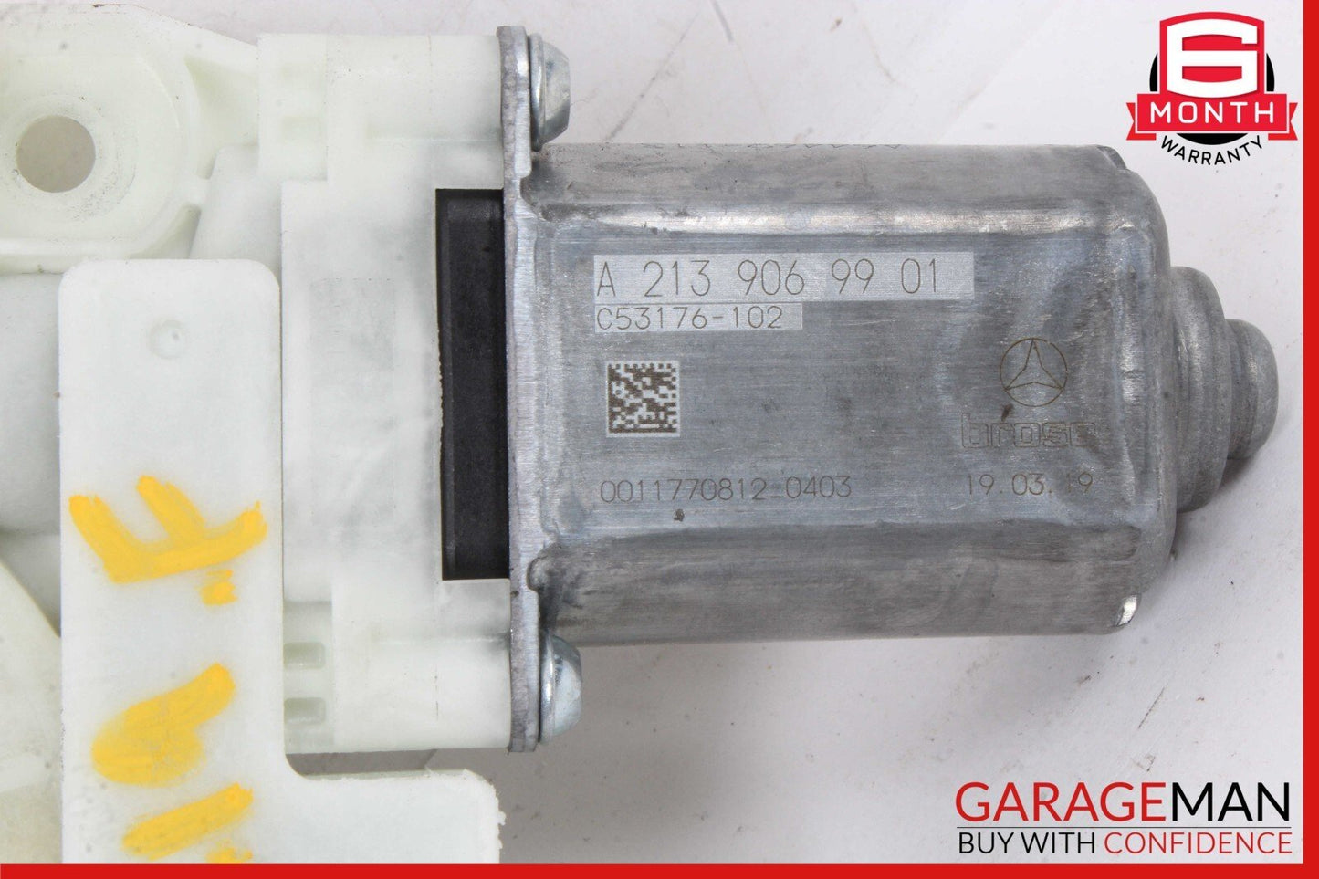 16-23 Mercedes-Benz GLC300 X253 Front Left Window Regulator Motor 2139069901