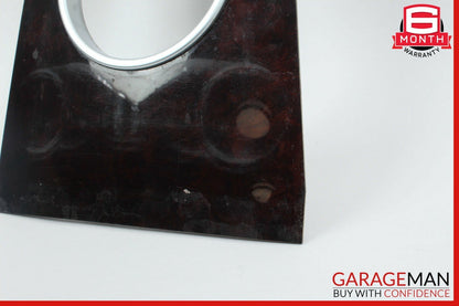 06-12 Mercedes GL450 ML450 Center Console Cup Holder Trim Panel Cover Bezel Wood
