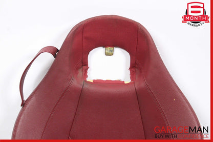 05-11 Mercedes R171 SLK280 Front Right Side Top Upper Seat Cushion Cover Red