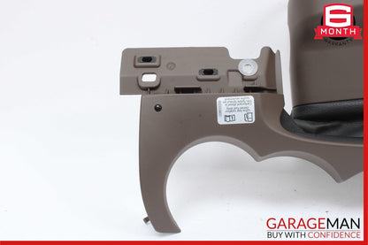 11-18 Porsche Cayenne 958 S Steering Column Dash Trim Cover Panel Brown OEM