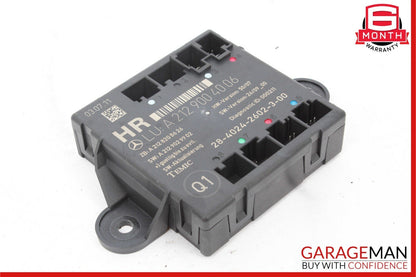 08-18 Mercedes W212 E350 CLS550 Rear Right Side Door Control Module OEM