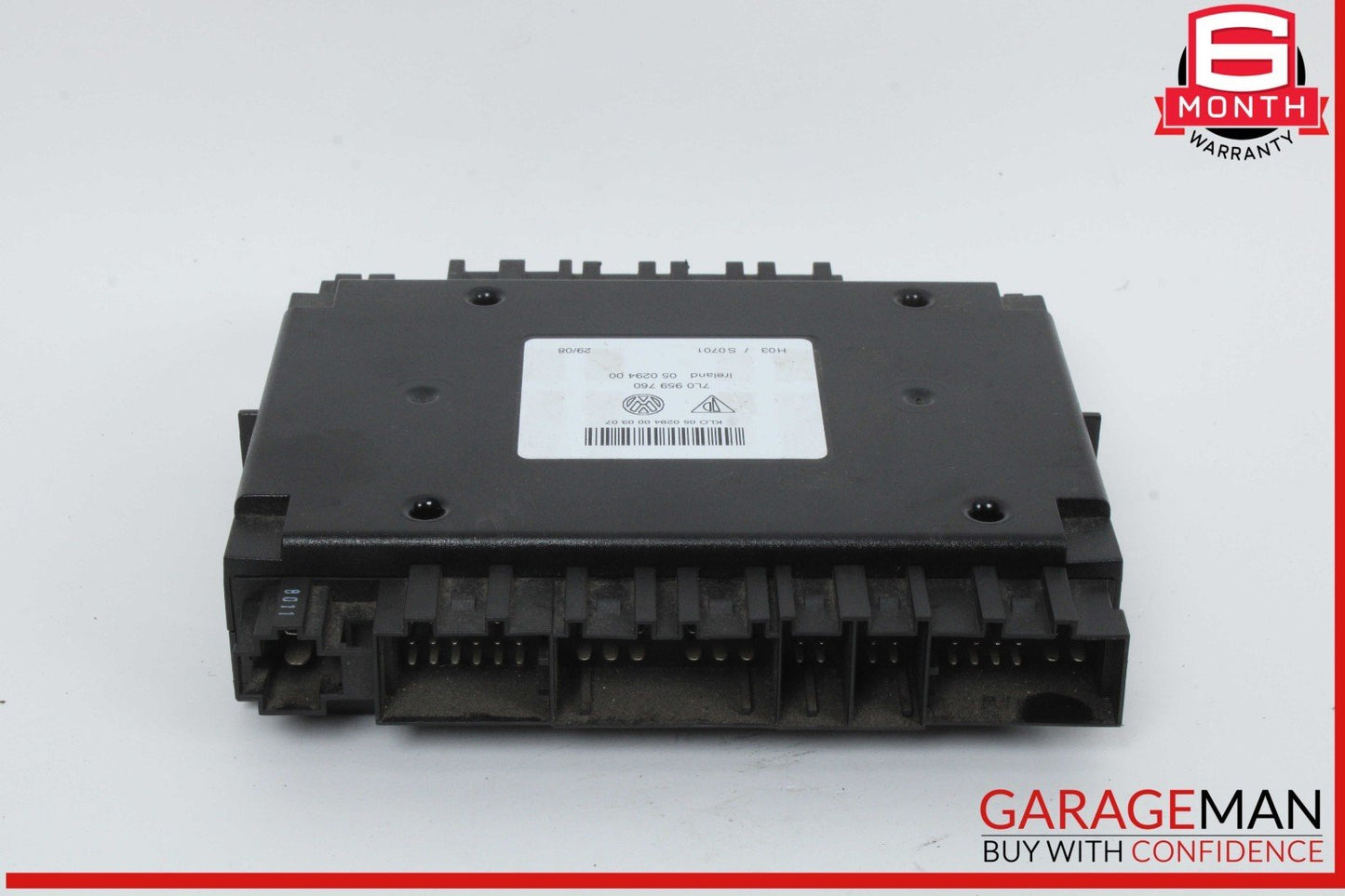 03-10 Porsche Cayenne 955 957 Front Left Driver Side Seat Control Module Unit