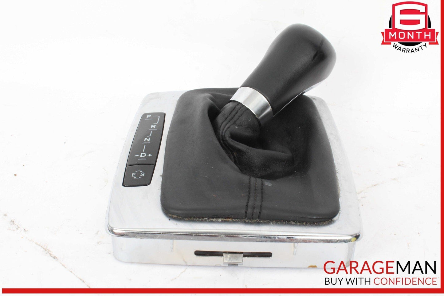 12-14 Mercedes W204 C250 Gear Shift Selector Indicator Knob Boot Assembly OEM