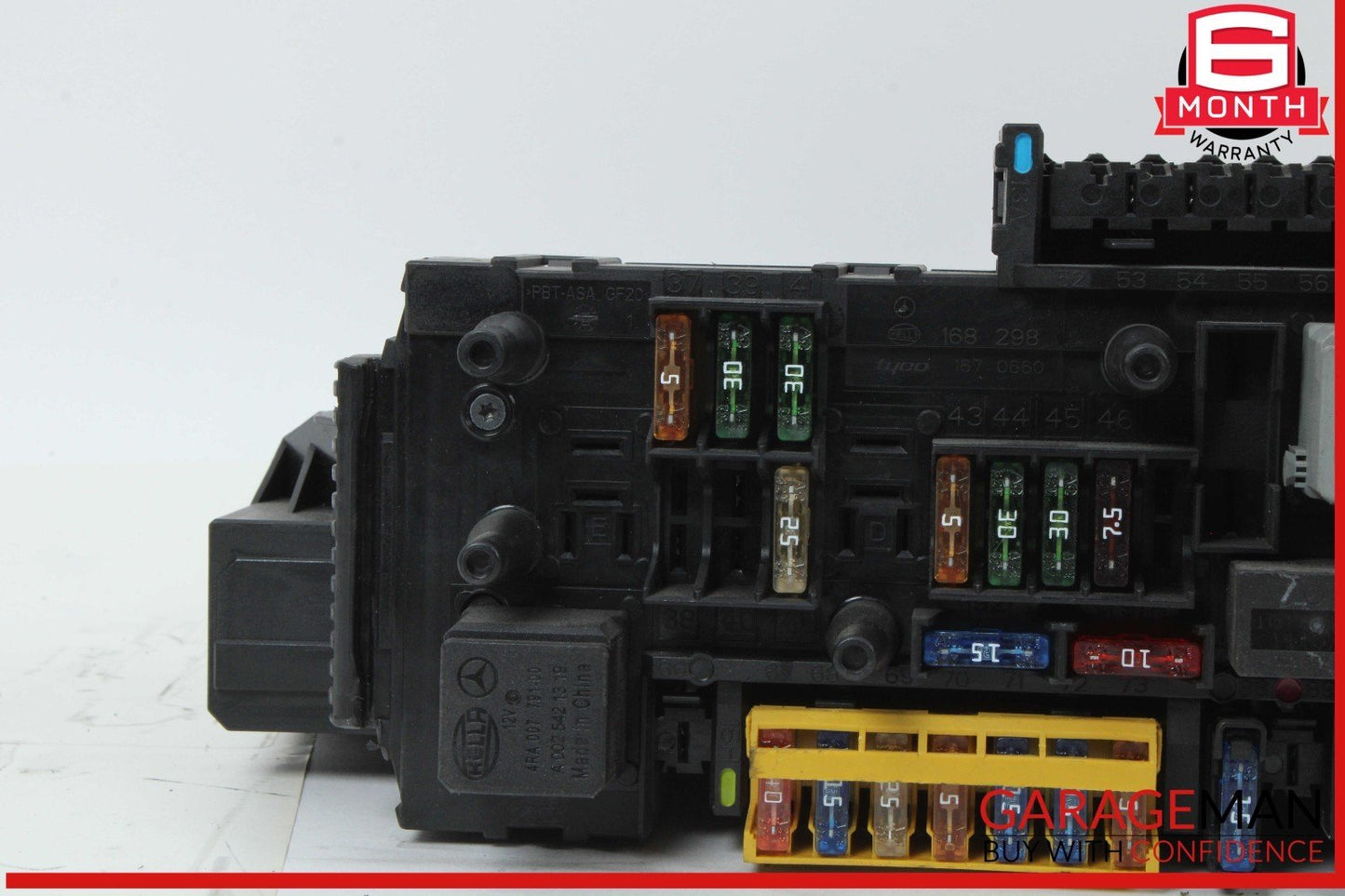 10-11 Mercedes W212 E350 E500 E550 Rear Fuse Relay Junction Box SAM Module OEM