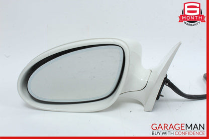 07-09 Mercedes W221 S550 Front Left Side Mirror Rear View Door Calcite White