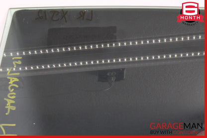 10-15 Jaguar XJ XJR Rear Left Driver Side Door Window Glass OEM