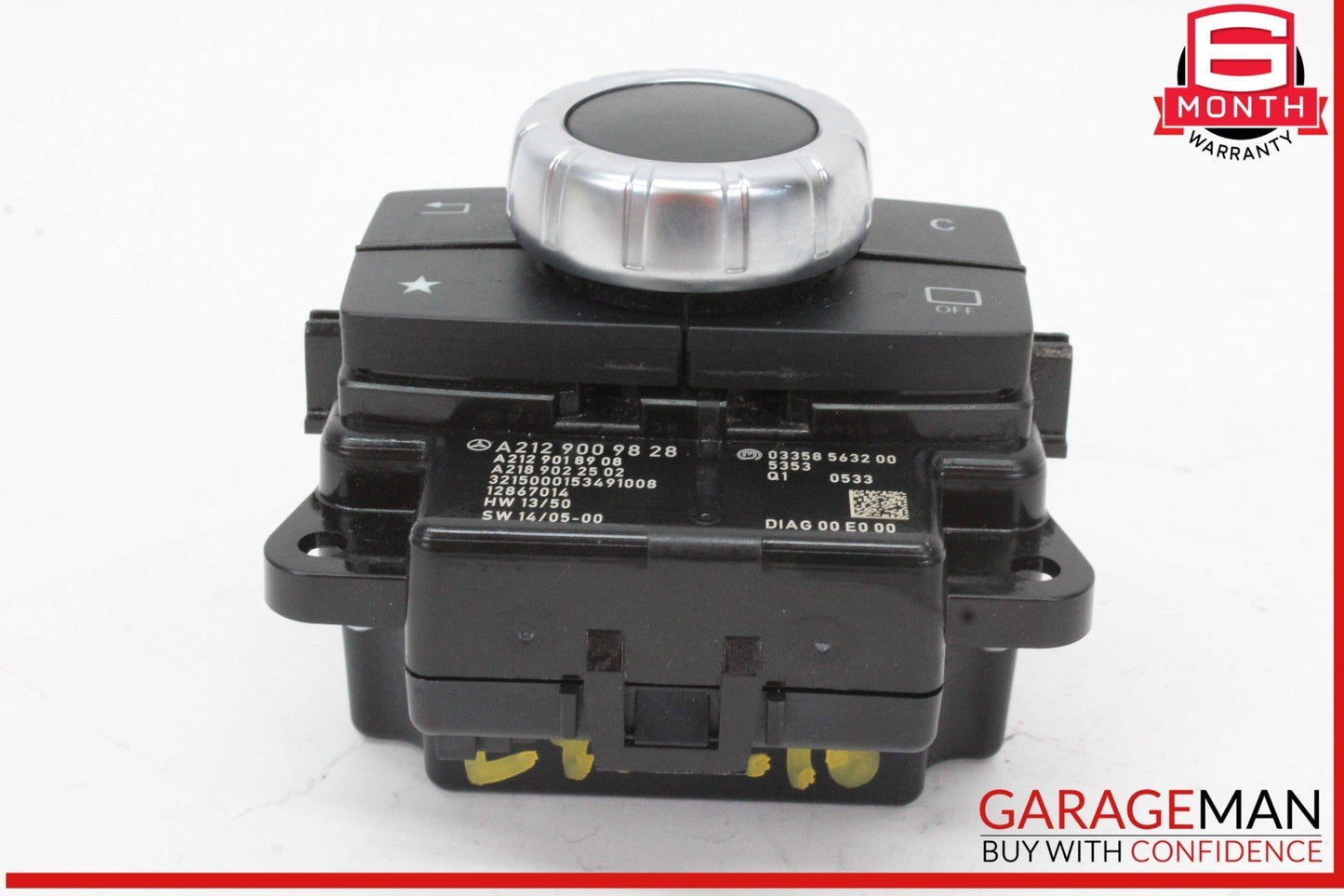 15-20 Mercedes W207 E400 SLC300 Radio Navigation Media Controller Switch OEM