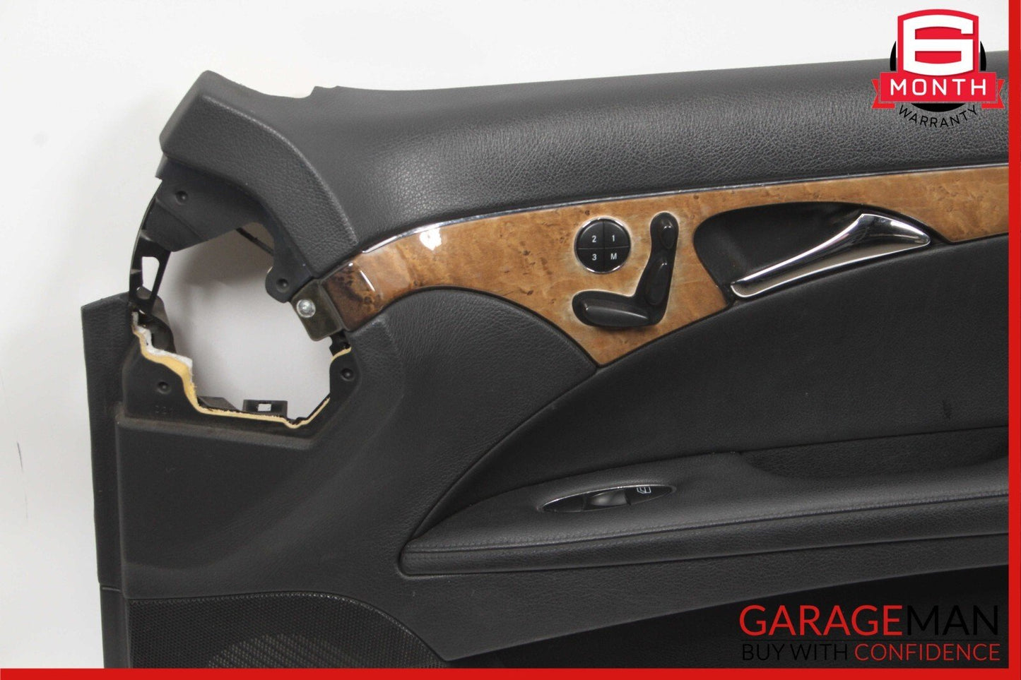 07-09 Mercedes W211 E350 Front Right Side Interior Door Panel Trim Anthracite