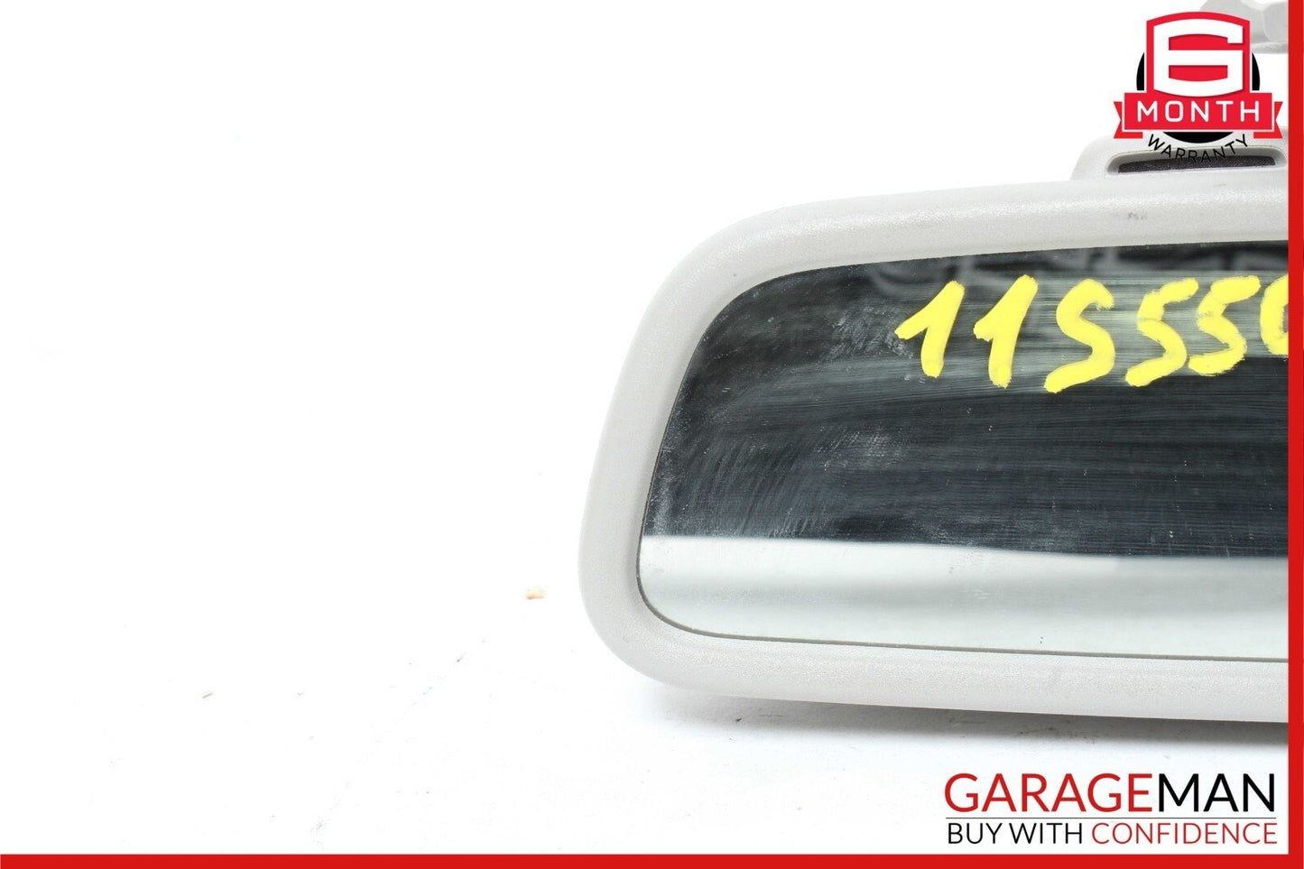 10-13 Mercedes S400 S550 CL550 Front Top Upper Interior Rear View Mirror Gray
