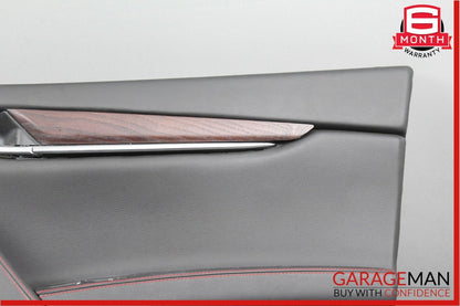 14-18 Maserati Ghibli Front Right Side Interior Door Panel Cover Assembly OEM