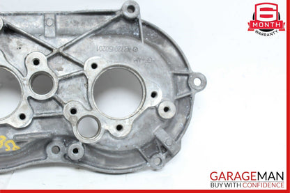 06-10 Mercedes C230 E350 Front Left Engine Timing Chain Plate Valve Cover