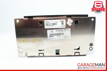05-08 Mercedes R230 SL500 SL55 AMG Bose Amplifier Audio Amp Control Module Unit