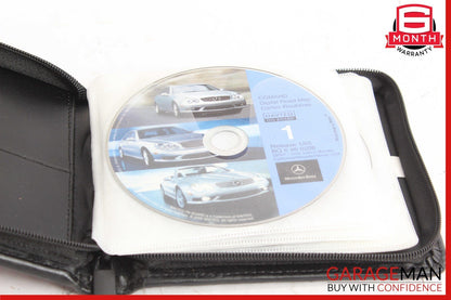 2003 Mercedes R230 SL500 Comand GPS Map Navigation Disc Set OEM